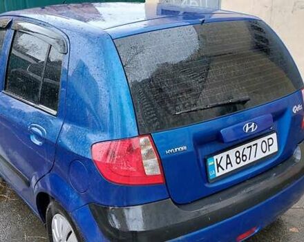 Синий Хендай Гетц, объемом двигателя 1.4 л и пробегом 214 тыс. км за 3561 $, фото 4 на Automoto.ua