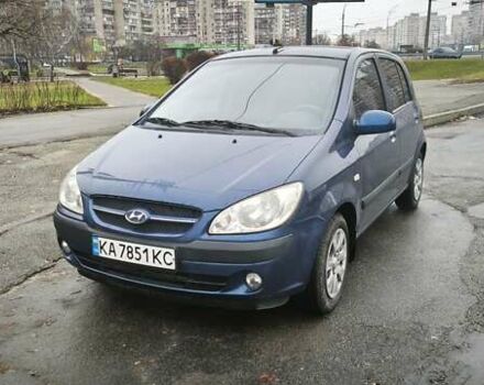 Синій Хендай Гетц, об'ємом двигуна 1.4 л та пробігом 211 тис. км за 3850 $, фото 10 на Automoto.ua