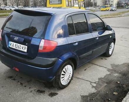 Синий Хендай Гетц, объемом двигателя 1.6 л и пробегом 210 тыс. км за 4299 $, фото 7 на Automoto.ua