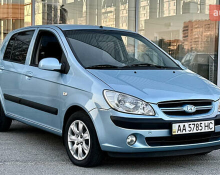 Синий Хендай Гетц, объемом двигателя 1.4 л и пробегом 185 тыс. км за 5700 $, фото 2 на Automoto.ua