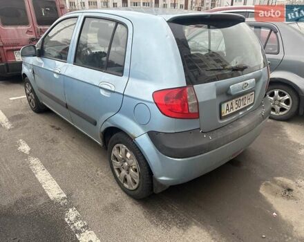 Синій Хендай Гетц, об'ємом двигуна 1.6 л та пробігом 210 тис. км за 2850 $, фото 2 на Automoto.ua