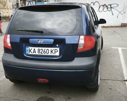 Синий Хендай Гетц, объемом двигателя 1.6 л и пробегом 208 тыс. км за 4350 $, фото 6 на Automoto.ua
