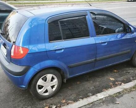 Синий Хендай Гетц, объемом двигателя 1.4 л и пробегом 215 тыс. км за 3499 $, фото 2 на Automoto.ua