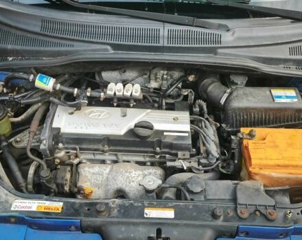 Синий Хендай Гетц, объемом двигателя 1.4 л и пробегом 215 тыс. км за 3499 $, фото 11 на Automoto.ua