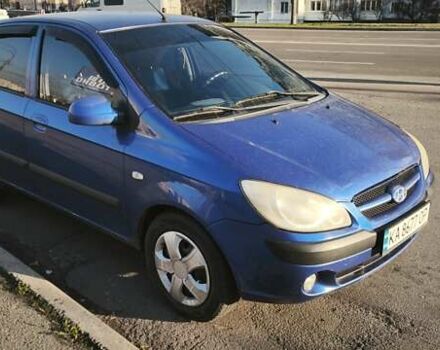 Синий Хендай Гетц, объемом двигателя 1.4 л и пробегом 215 тыс. км за 3299 $, фото 2 на Automoto.ua