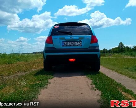 Синий Хендай Гетц, объемом двигателя 1.4 л и пробегом 148 тыс. км за 4600 $, фото 3 на Automoto.ua