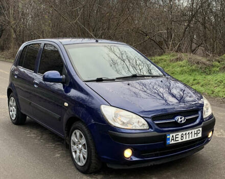 Синий Хендай Гетц, объемом двигателя 1.4 л и пробегом 188 тыс. км за 5350 $, фото 1 на Automoto.ua
