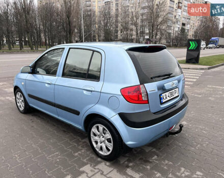 Синий Хендай Гетц, объемом двигателя 1.4 л и пробегом 161 тыс. км за 3600 $, фото 1 на Automoto.ua