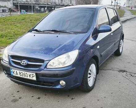 Синий Хендай Гетц, объемом двигателя 1.6 л и пробегом 210 тыс. км за 4299 $, фото 2 на Automoto.ua