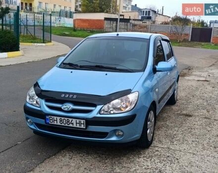 Синий Хендай Гетц, объемом двигателя 1.4 л и пробегом 207 тыс. км за 4999 $, фото 1 на Automoto.ua