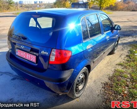 Хендай Гетц 2008 в Кропивницком (Кировограде) на Automoto.ua Синий Хендай Гетц, объемом двигателя 1.1 л и пробегом 176 тыс. км за 5200 $, фото 1 на Automoto.ua