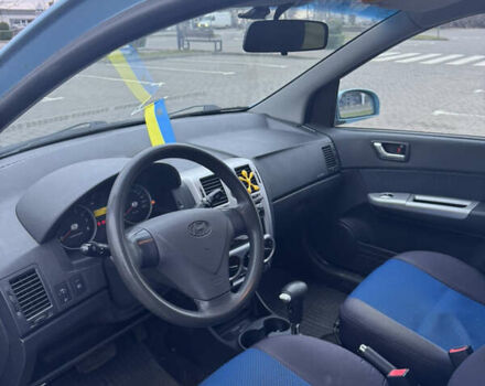 Синий Хендай Гетц, объемом двигателя 1.4 л и пробегом 112 тыс. км за 6500 $, фото 10 на Automoto.ua