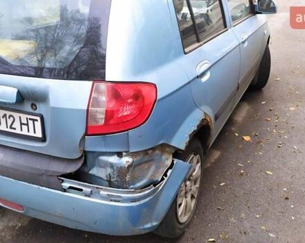 Синий Хендай Гетц, объемом двигателя 1.6 л и пробегом 215 тыс. км за 2599 $, фото 6 на Automoto.ua