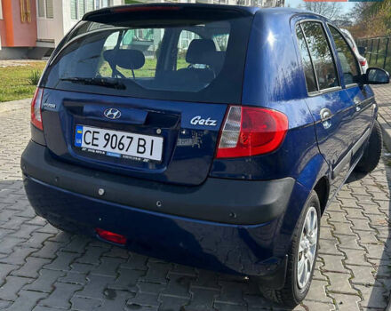 Синий Хендай Гетц, объемом двигателя 1.4 л и пробегом 100 тыс. км за 5800 $, фото 6 на Automoto.ua