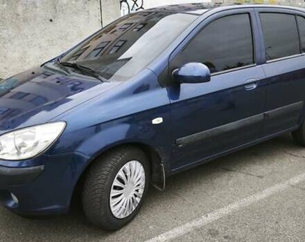 Синий Хендай Гетц, объемом двигателя 1.6 л и пробегом 208 тыс. км за 4350 $, фото 4 на Automoto.ua