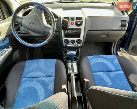 Синий Хендай Гетц, объемом двигателя 1.4 л и пробегом 100 тыс. км за 5800 $, фото 2 на Automoto.ua