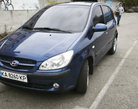 Синий Хендай Гетц, объемом двигателя 1.6 л и пробегом 208 тыс. км за 4350 $, фото 2 на Automoto.ua