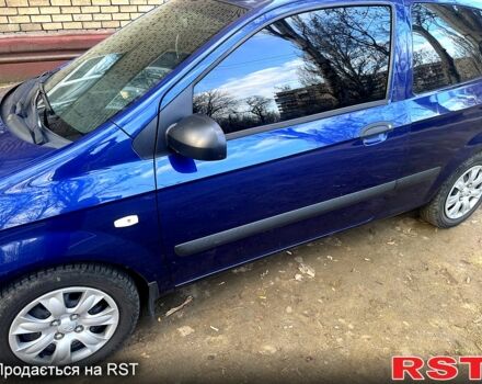 Синий Хендай Гетц, объемом двигателя 1.1 л и пробегом 172 тыс. км за 4200 $, фото 1 на Automoto.ua