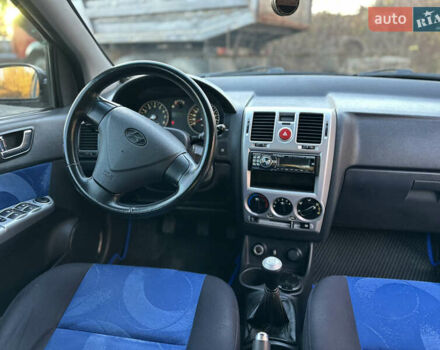 Синій Хендай Гетц, об'ємом двигуна 1.6 л та пробігом 190 тис. км за 4799 $, фото 34 на Automoto.ua