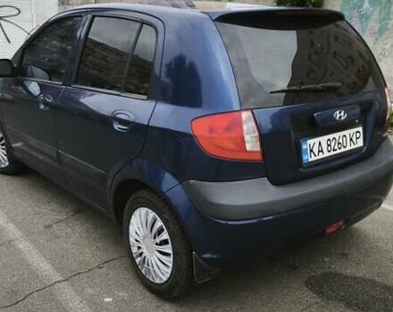 Синий Хендай Гетц, объемом двигателя 1.6 л и пробегом 208 тыс. км за 4350 $, фото 8 на Automoto.ua