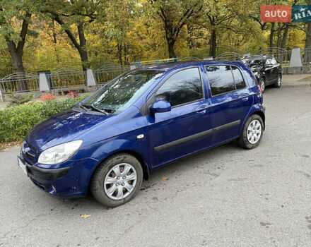 Синий Хендай Гетц, объемом двигателя 1.4 л и пробегом 126 тыс. км за 5800 $, фото 3 на Automoto.ua