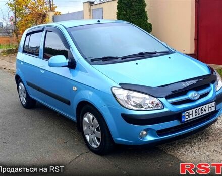 Синий Хендай Гетц, объемом двигателя 1.4 л и пробегом 196 тыс. км за 4999 $, фото 2 на Automoto.ua