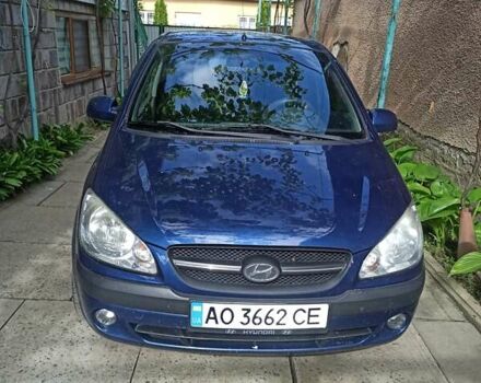 Синий Хендай Гетц, объемом двигателя 1.4 л и пробегом 156 тыс. км за 4400 $, фото 3 на Automoto.ua