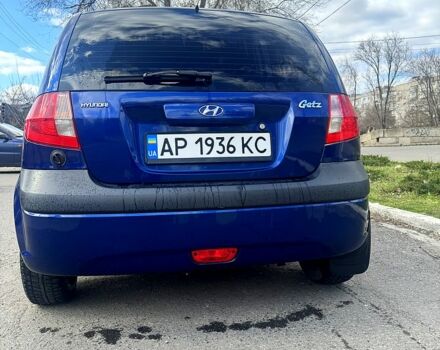 Синий Хендай Гетц, объемом двигателя 1.1 л и пробегом 172 тыс. км за 4200 $, фото 2 на Automoto.ua