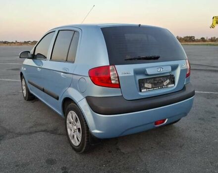Синий Хендай Гетц, объемом двигателя 1.4 л и пробегом 122 тыс. км за 6900 $, фото 3 на Automoto.ua