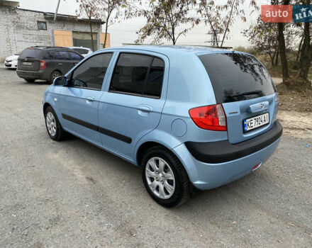 Синий Хендай Гетц, объемом двигателя 1.4 л и пробегом 77 тыс. км за 6799 $, фото 4 на Automoto.ua