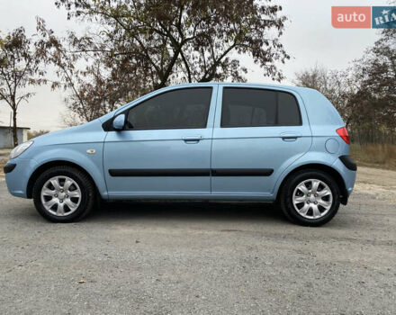 Синий Хендай Гетц, объемом двигателя 1.4 л и пробегом 77 тыс. км за 6799 $, фото 3 на Automoto.ua