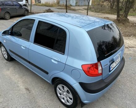 Синий Хендай Гетц, объемом двигателя 1.4 л и пробегом 77 тыс. км за 6799 $, фото 1 на Automoto.ua