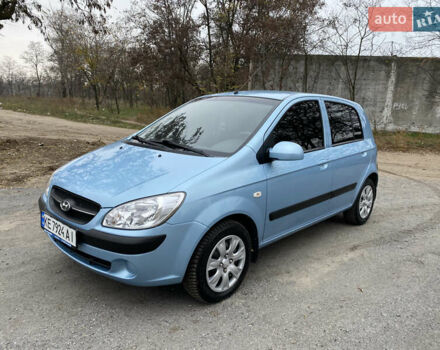 Синий Хендай Гетц, объемом двигателя 1.4 л и пробегом 77 тыс. км за 6799 $, фото 1 на Automoto.ua