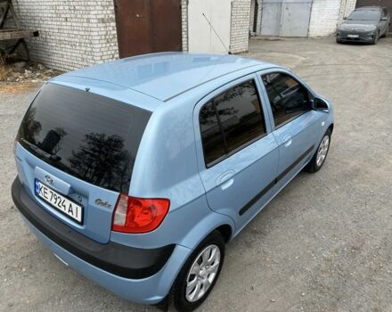Синий Хендай Гетц, объемом двигателя 1.4 л и пробегом 77 тыс. км за 6799 $, фото 2 на Automoto.ua