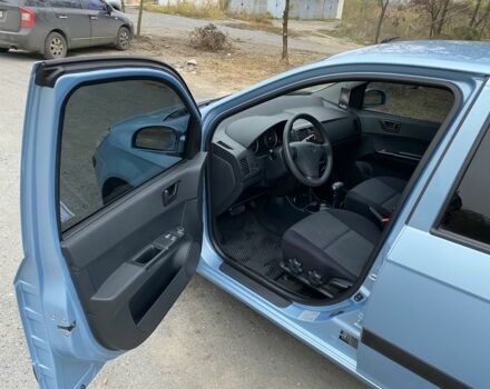 Синий Хендай Гетц, объемом двигателя 1.4 л и пробегом 77 тыс. км за 6799 $, фото 3 на Automoto.ua