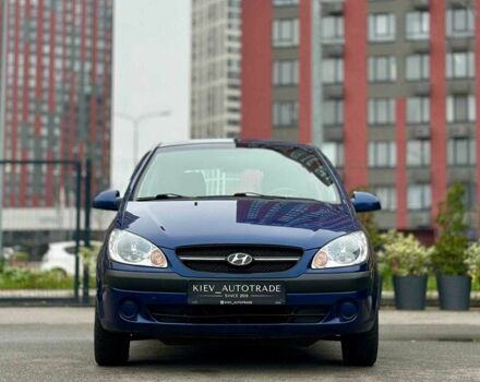 Синий Хендай Гетц, объемом двигателя 1.4 л и пробегом 150 тыс. км за 6500 $, фото 1 на Automoto.ua