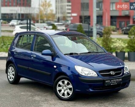 Синий Хендай Гетц, объемом двигателя 1.4 л и пробегом 150 тыс. км за 6500 $, фото 1 на Automoto.ua