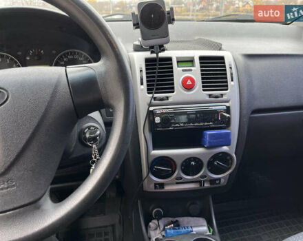 Синий Хендай Гетц, объемом двигателя 1.4 л и пробегом 141 тыс. км за 5500 $, фото 7 на Automoto.ua