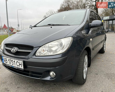 Синий Хендай Гетц, объемом двигателя 1.4 л и пробегом 141 тыс. км за 5500 $, фото 5 на Automoto.ua