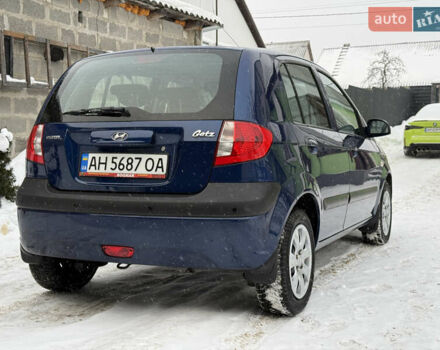 Синий Хендай Гетц, объемом двигателя 1.4 л и пробегом 118 тыс. км за 6700 $, фото 21 на Automoto.ua