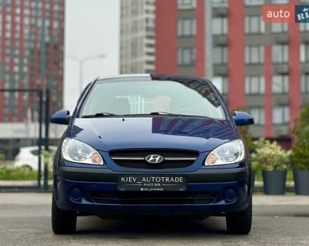 Синий Хендай Гетц, объемом двигателя 1.4 л и пробегом 150 тыс. км за 6500 $, фото 2 на Automoto.ua