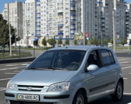 Синій Хендай Гетц, об'ємом двигуна 1.4 л та пробігом 203 тис. км за 3200 $, фото 1 на Automoto.ua