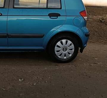 Синий Хендай Гетц, объемом двигателя 1.1 л и пробегом 162 тыс. км за 3300 $, фото 1 на Automoto.ua