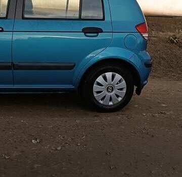 Синий Хендай Гетц, объемом двигателя 1.1 л и пробегом 162 тыс. км за 3300 $, фото 1 на Automoto.ua