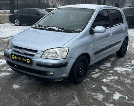Синий Хендай Гетц, объемом двигателя 1.3 л и пробегом 228 тыс. км за 4000 $, фото 1 на Automoto.ua