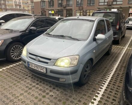 Синий Хендай Гетц, объемом двигателя 1.1 л и пробегом 298 тыс. км за 2800 $, фото 1 на Automoto.ua