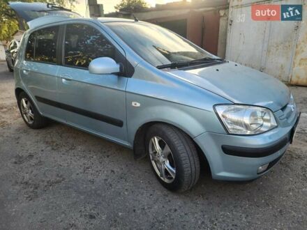 Синій Хендай Гетц, об'ємом двигуна 1.6 л та пробігом 172 тис. км за 3800 $, фото 1 на Automoto.ua