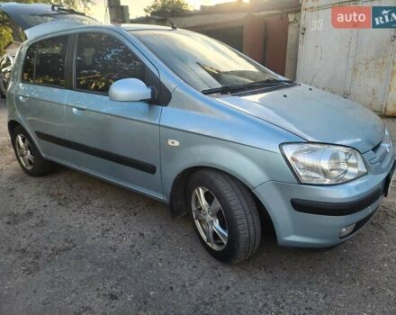 Синій Хендай Гетц, об'ємом двигуна 1.6 л та пробігом 172 тис. км за 3800 $, фото 1 на Automoto.ua