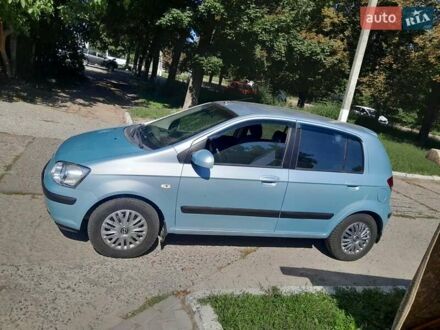 Синій Хендай Гетц, об'ємом двигуна 1.3 л та пробігом 217 тис. км за 4200 $, фото 1 на Automoto.ua