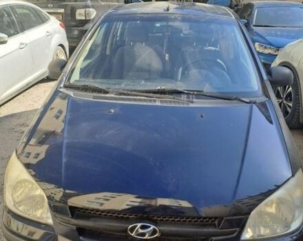 Синий Хендай Гетц, объемом двигателя 1.3 л и пробегом 224 тыс. км за 2200 $, фото 1 на Automoto.ua